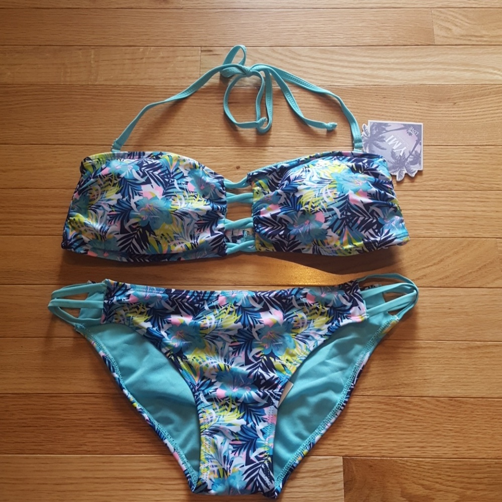 floral bathing suit